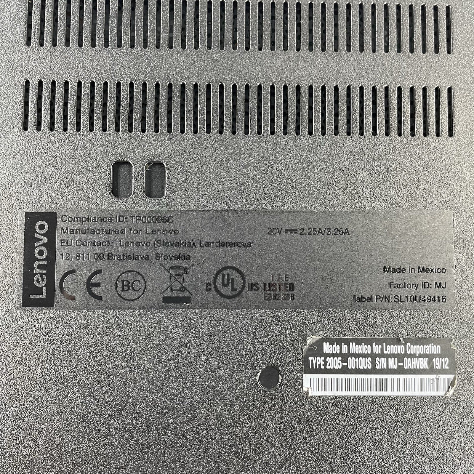 Lenovo ThinkPad L490 14" i5-8250U 1.60 GHz 8 GB RAM No SSD/OS -  Bad Corner16