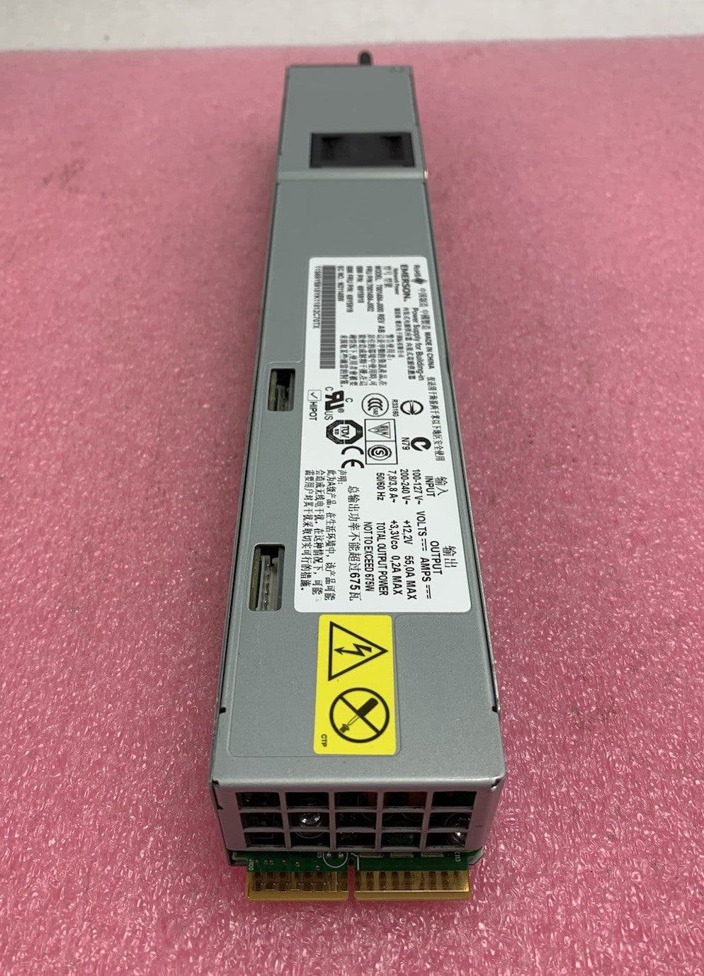 Emerson 7001484-J000 675W Server Power Supply (Lot of 2)3