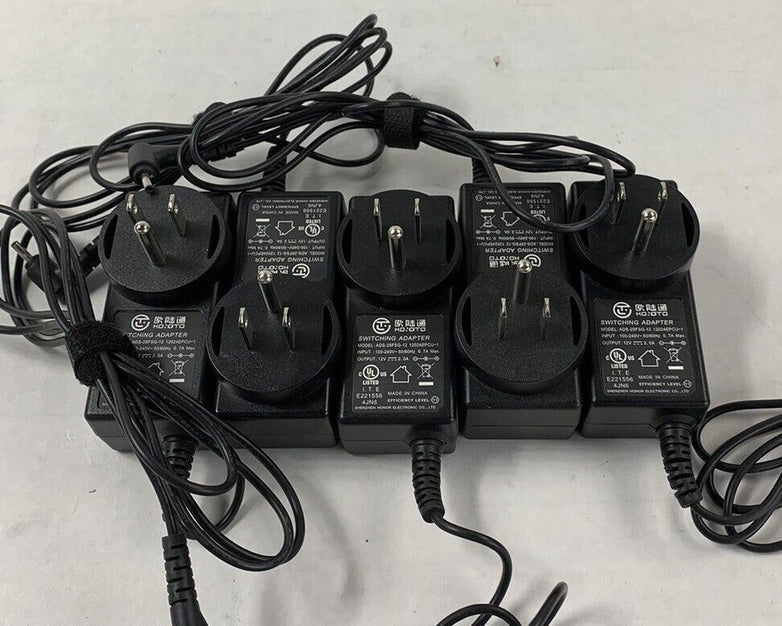 Hoioto ADS-25FSG-12 AC Adapter 12V Barrel Connector (Lot of 5)