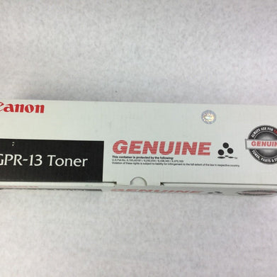 Genuine Canon GPR-13 Black  iR C3100 Toner