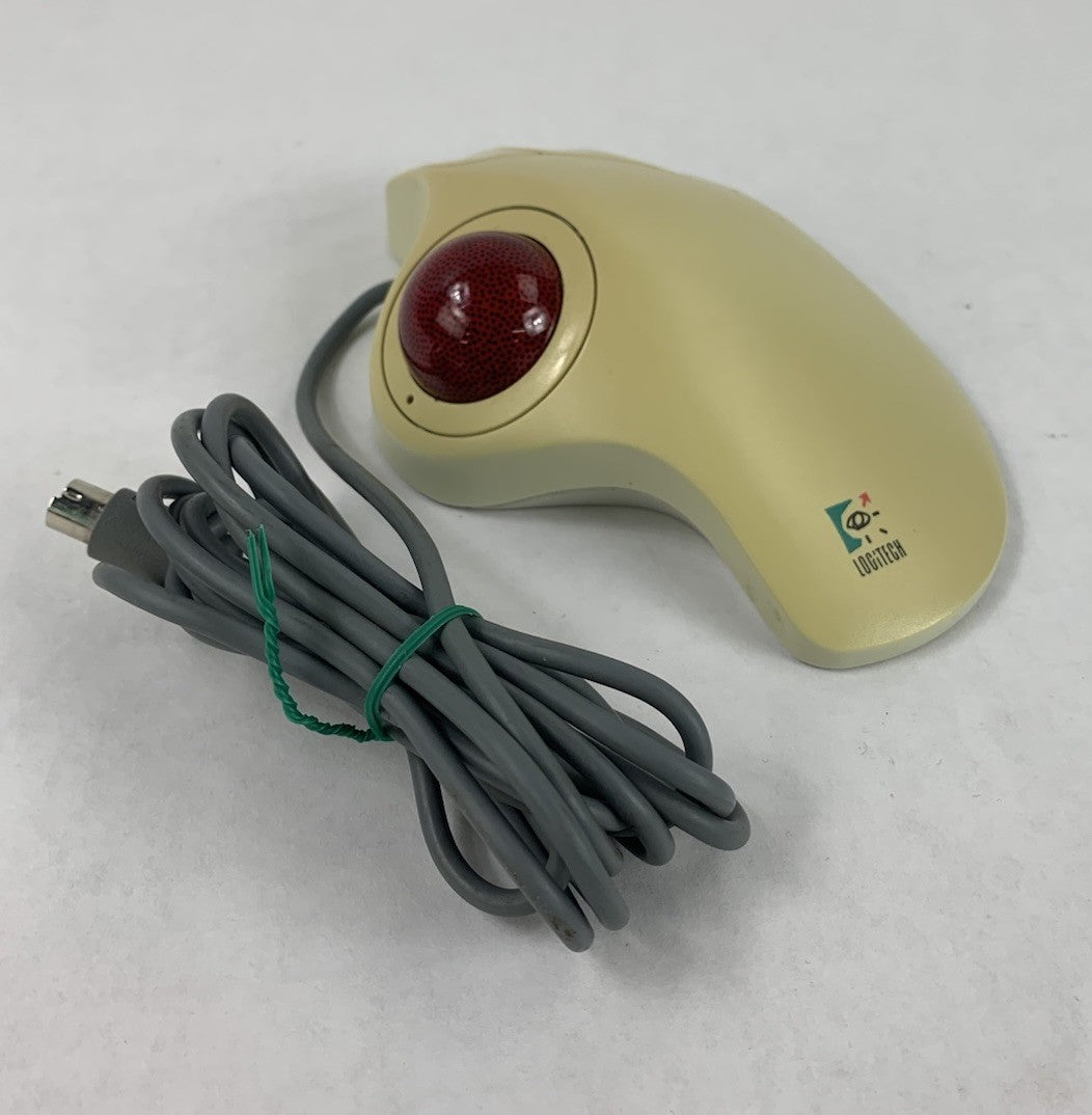 Logitech T-CH11 804122-00 Trackman PS/2-Wired Trackball Mouse0