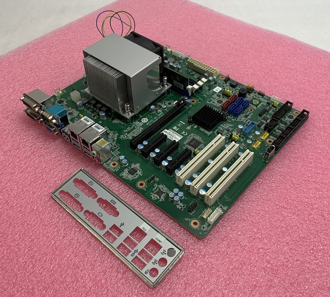 Advantech AIMB-785 Motherboard Intel Core i7-6700K 4GHz 8GB RAM w/ Shield No TPM