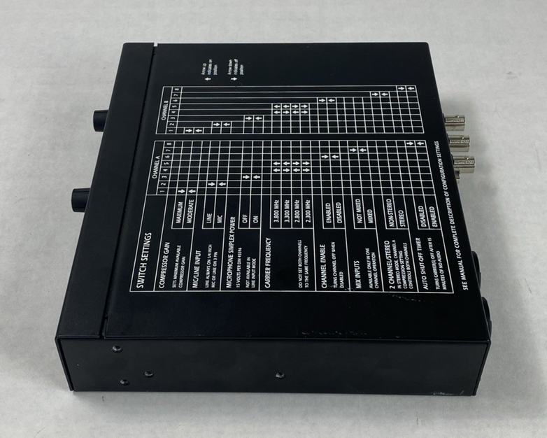 Williams Sound MOD 232 Two Channel Infrared System Modulator Untested