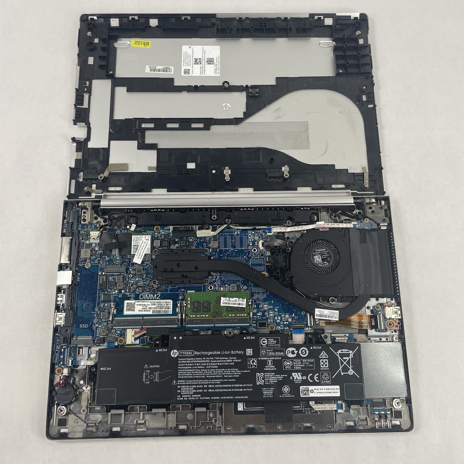 HP EliteBook 850 G6 15.6" i5-8365U 1.60 GHz 8 GB RAM No SSD/OS/AC - Worn16