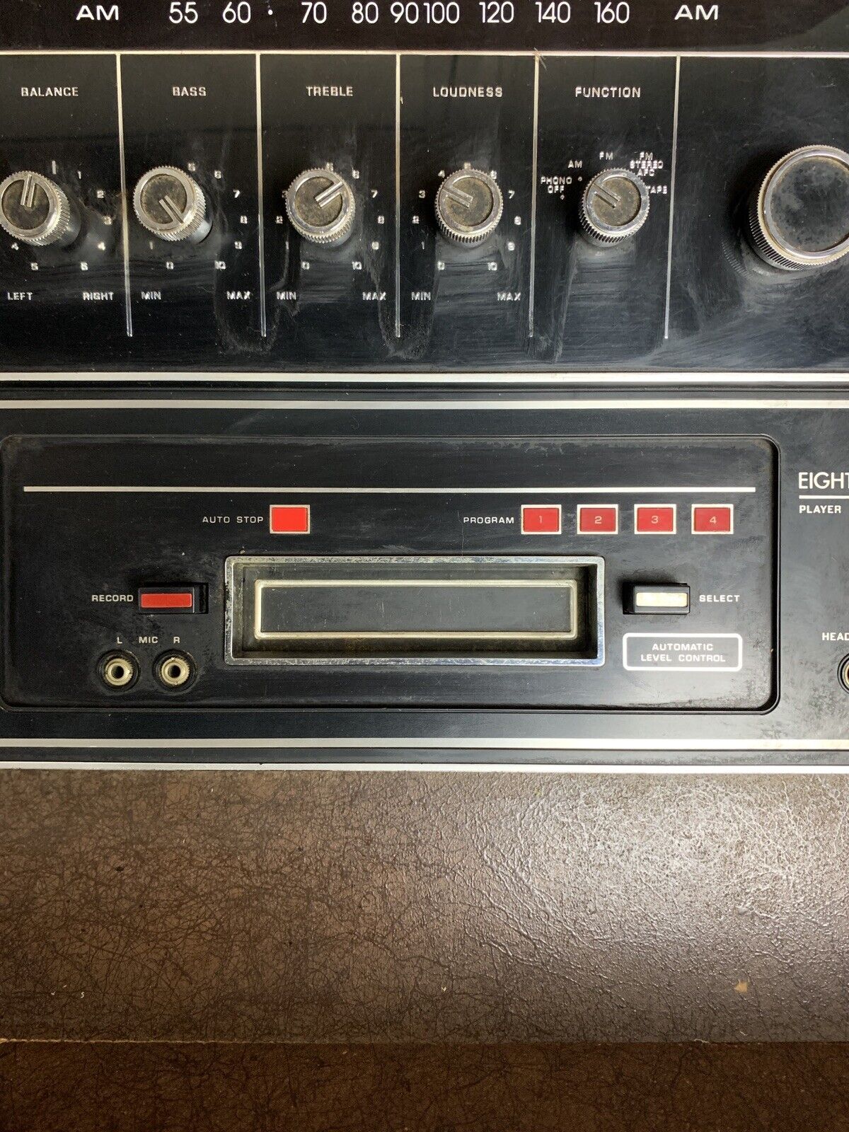 Vintage Zenith Record and Track Player JR900P3 For Parts and Repair