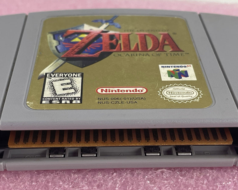Zelda: Ocarina of Time (Nintendo 64, 1998, NUS-CZLE-USA) Cart Only