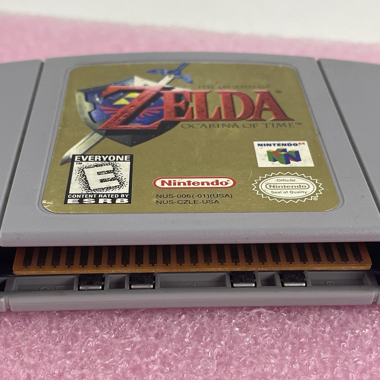 Zelda: Ocarina of Time (Nintendo 64, 1998, NUS-CZLE-USA) Cart Only5