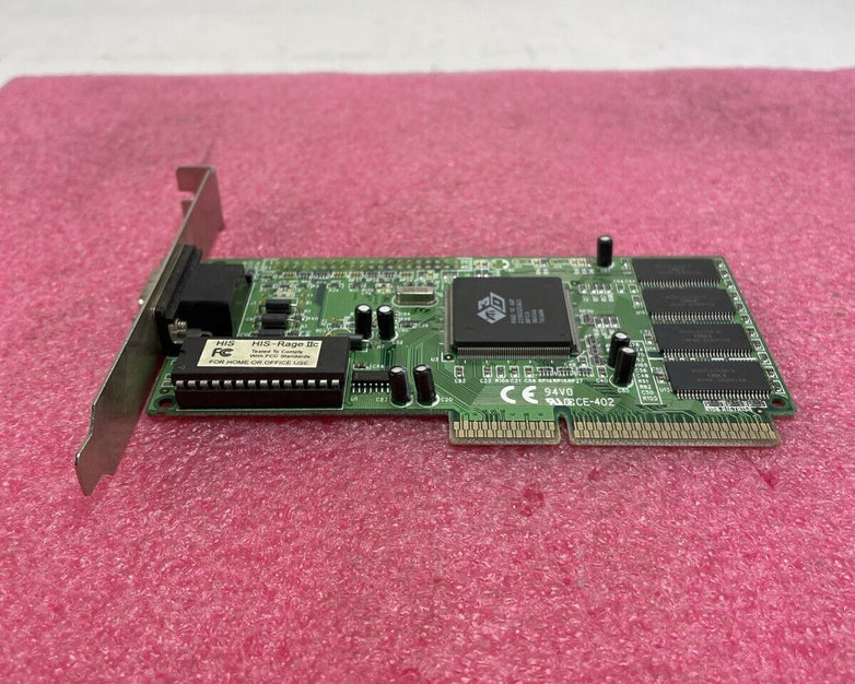 HIS HIS-RAGE IIc AGP 215R2QZUA21 AGP Graphics Card