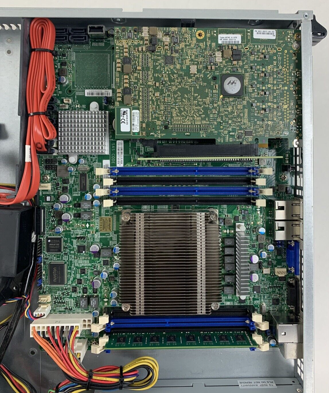 FireEye FEI-005 Firewall Security Equipment 8 GB Ram Tested No HDD No OS