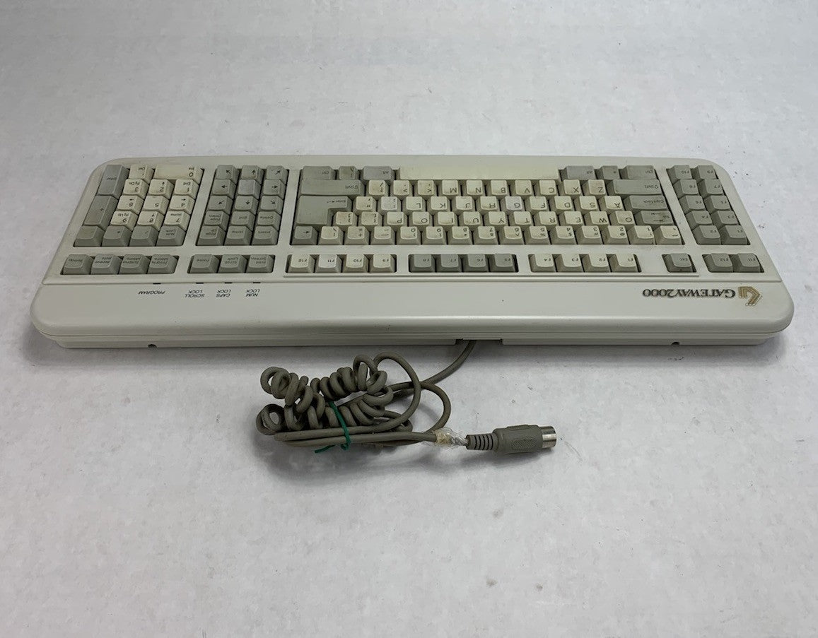 Gateway 2000 AnyKey 2189014-00-211 Vintage Mechanical Keyboard - Bad Spacebar3