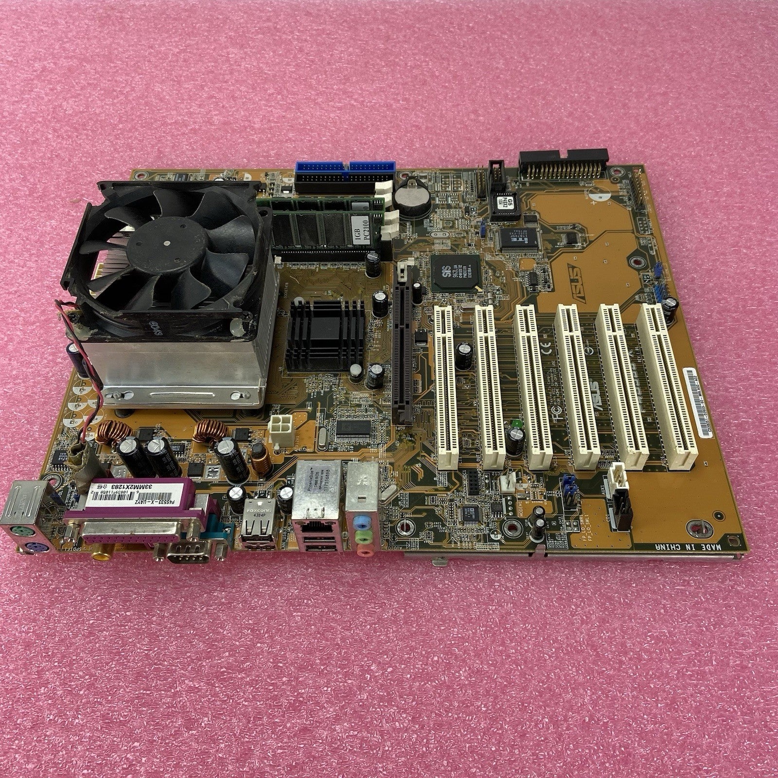 ASUS P4S533-X Motherboard Intel Pentium 4 2.2GHz 1GB RAM No IO Shield4
