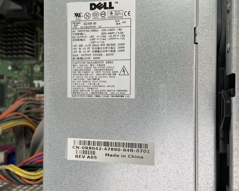 Dell Optiplex GX520 MT Intel Pentium 4 2.8GHz 2GB RAM No HDD No OS XP COA