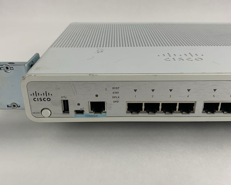 Cisco Catalyst 3560 WS-C3560CG-8TC-S Managed Switch 8-Port 1GbE Tested w/ Ears