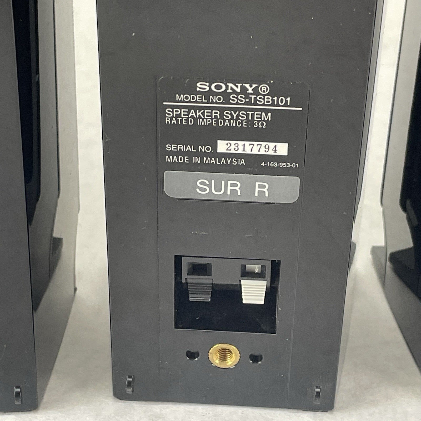 Sony Surround Sound Speaker System 5 pcs SS-TSB101 & SS-CTB1017