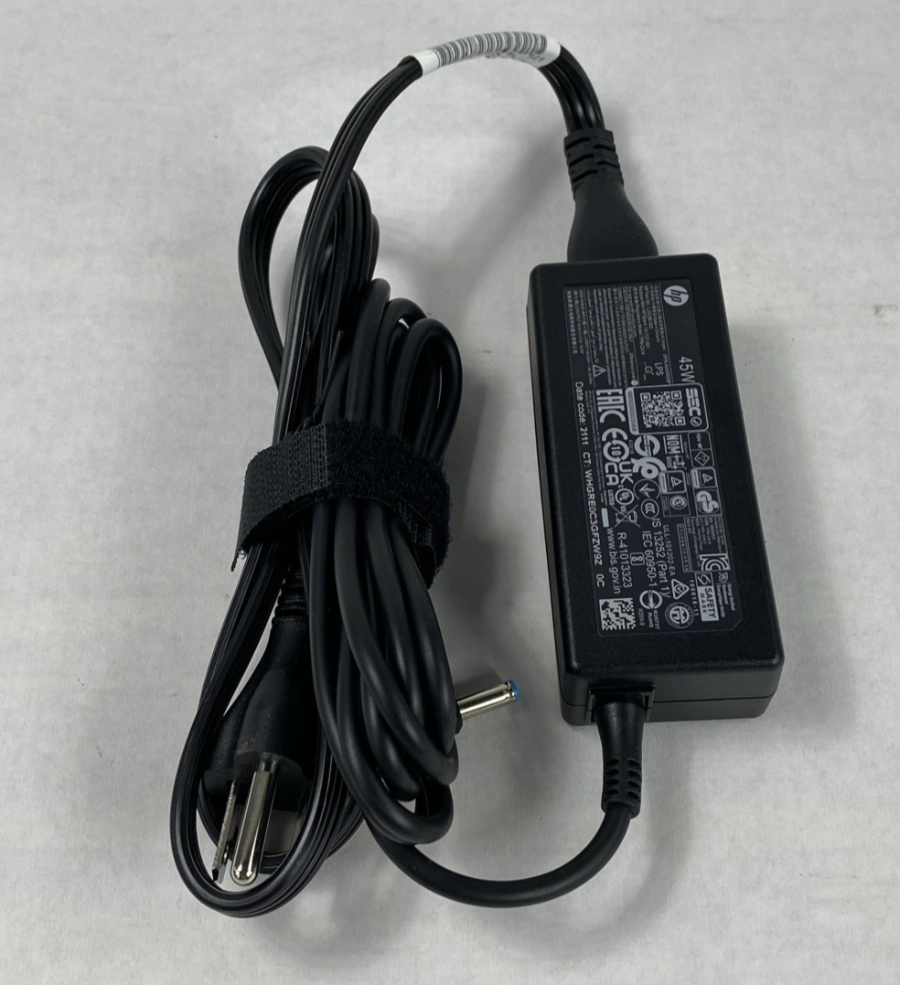 HP TPN-CA14 L25296-002 45W 19.5V 2.31A AC Adapter Blue Tip (Lot of 5)