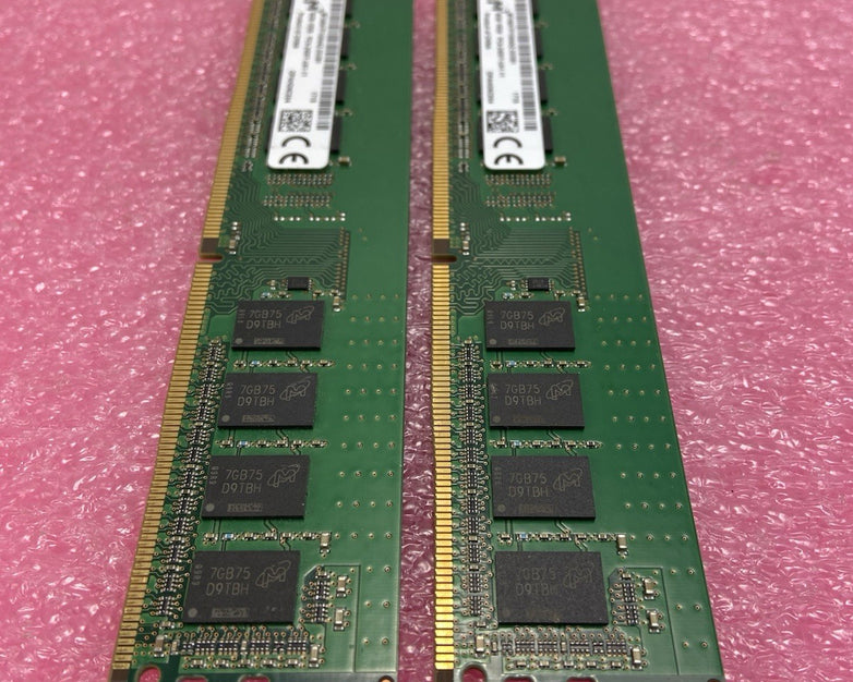 Micron 8GB DDR4 PC4 2400MHz Desktop RAM Memory Module MTA8ATF1G64AZ-2G3B1 16GB K