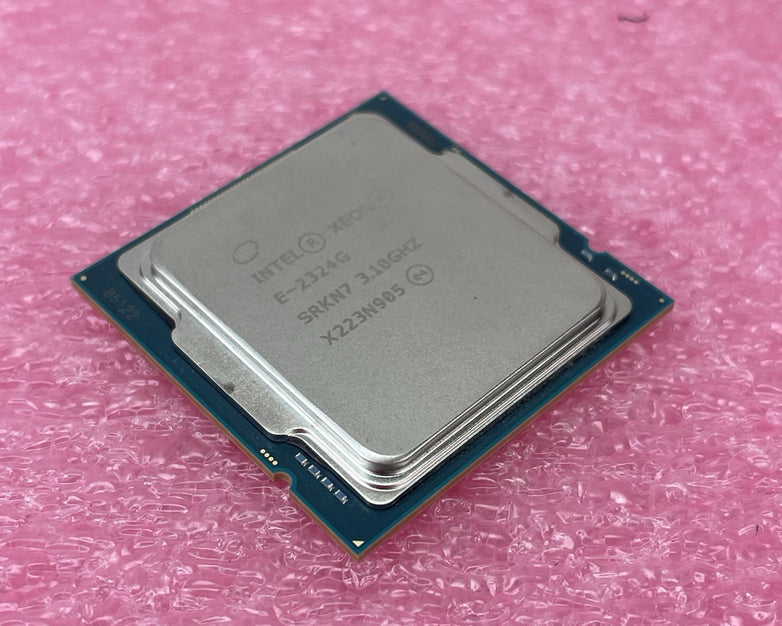 Intel SRKN7 XEON E-2324G 3.10GHz CPU 4 Core 4 Thread Tested