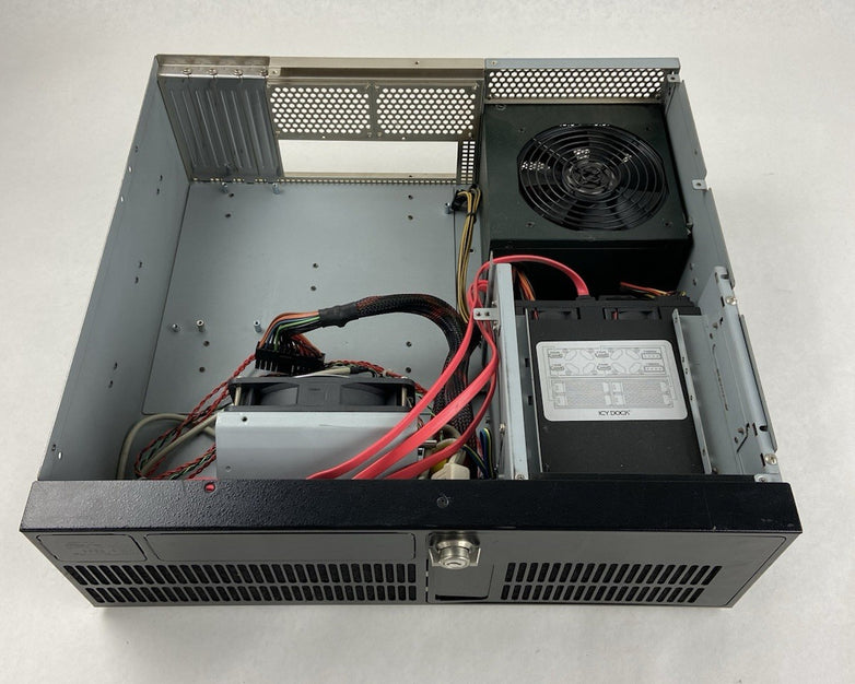 General Technics 3U Rackmount Server Chassis Antec EA650 Green 650W PSU