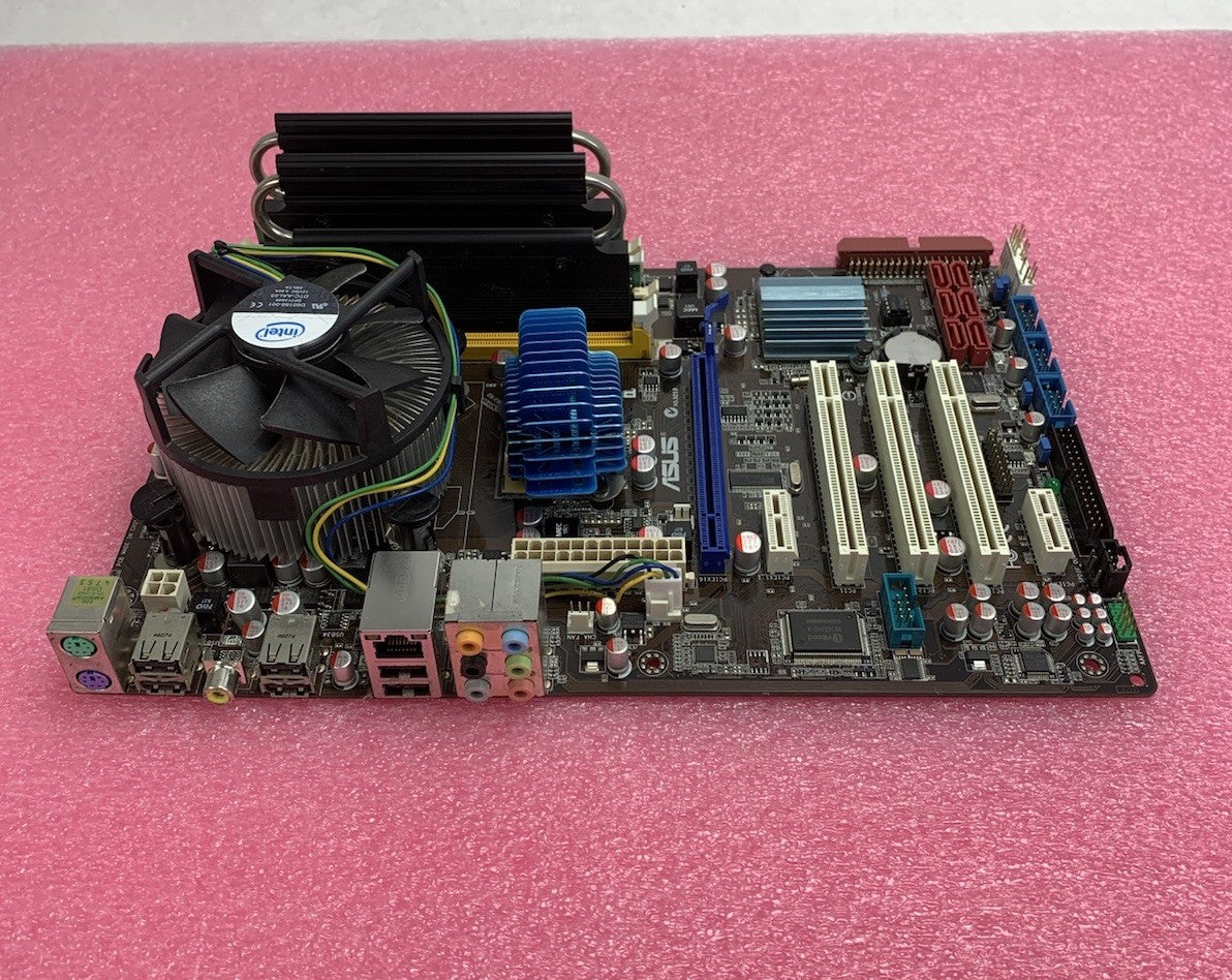 Asus P5Q SE/R Motherboard Intel Core 2 Quad 2.4GHz 4GB RAM w/ Shield