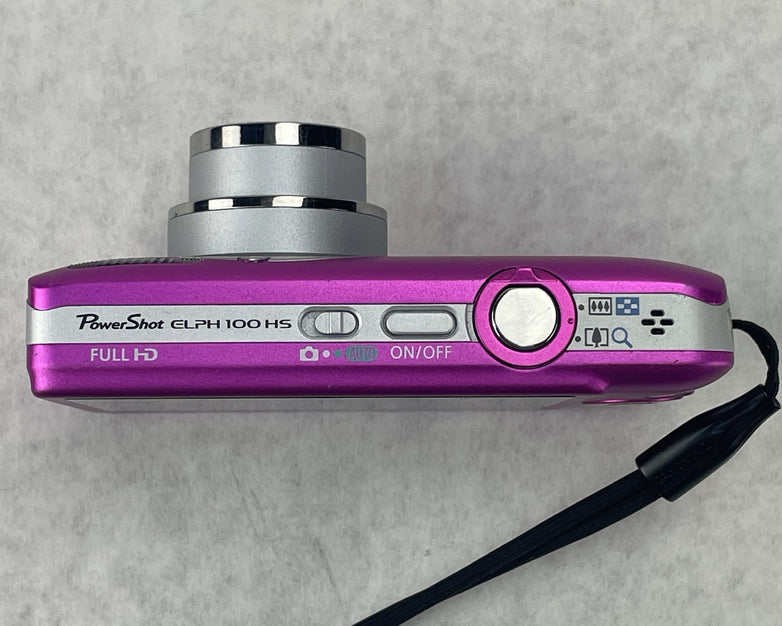 Canon PowerShot ELPH 100 HS 12.1MP Camera No Battery No Memory Card No Charger