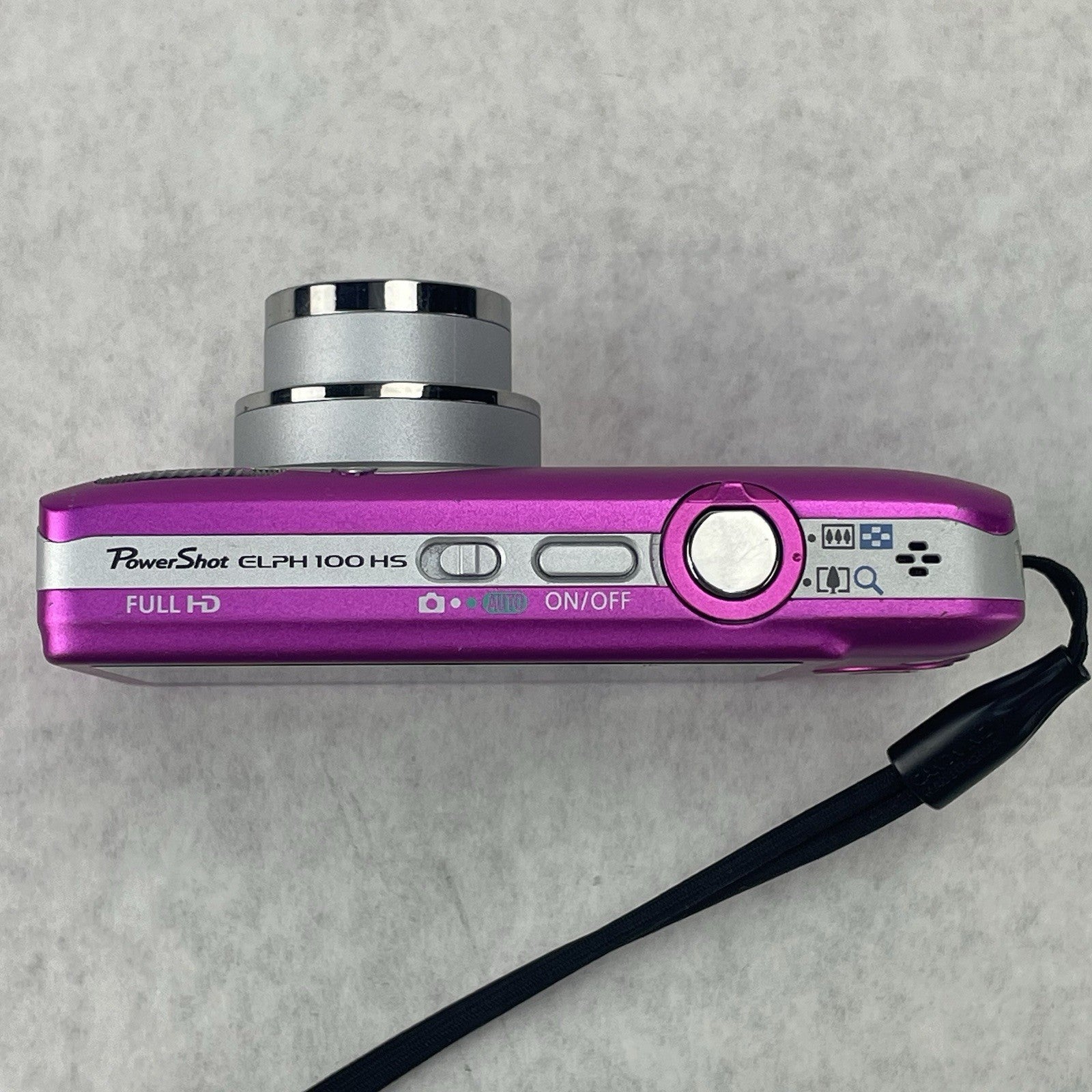 Canon PowerShot ELPH 100 HS 12.1MP Camera No Battery No Memory Card No Charger5