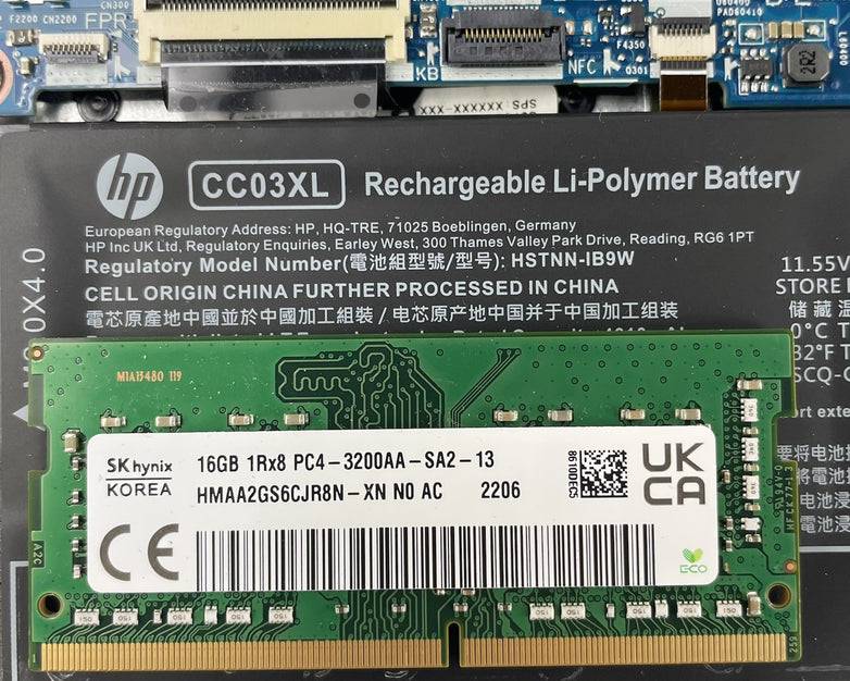 HP EliteBook 850 G8 15.6" i7-1185G7 3.00 GHz 16 GB RAM No SSD/OS/AC
