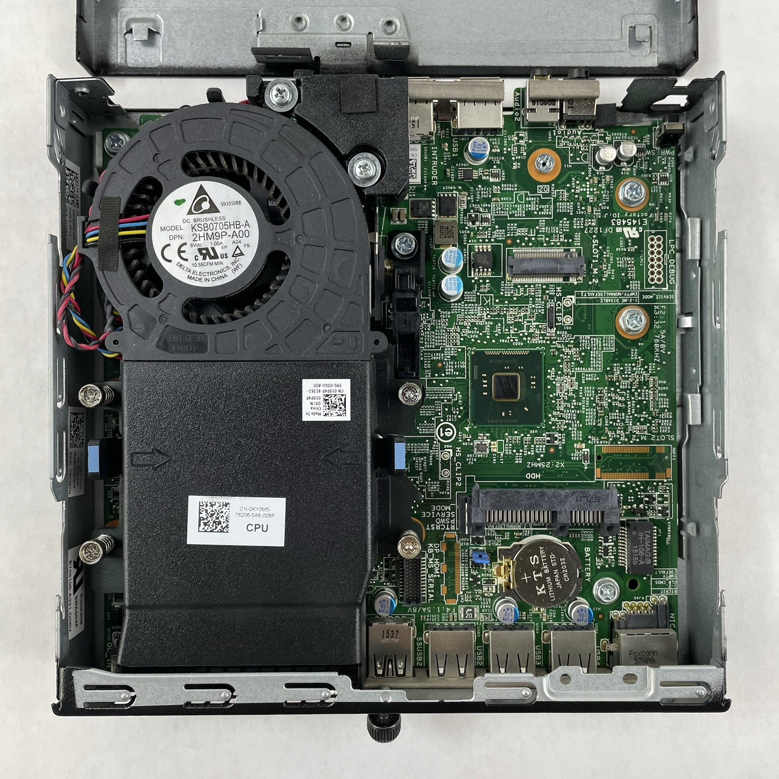 Dell Optiplex 3020M Micro i3-4160T 3.10 GHz 8 GB RAM No W/AC SSD/OS11