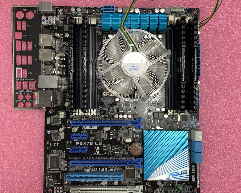 Asus P9X79 Motherboard Intel Core i7-4820K 3.7GHz 16GB RAM w/IO