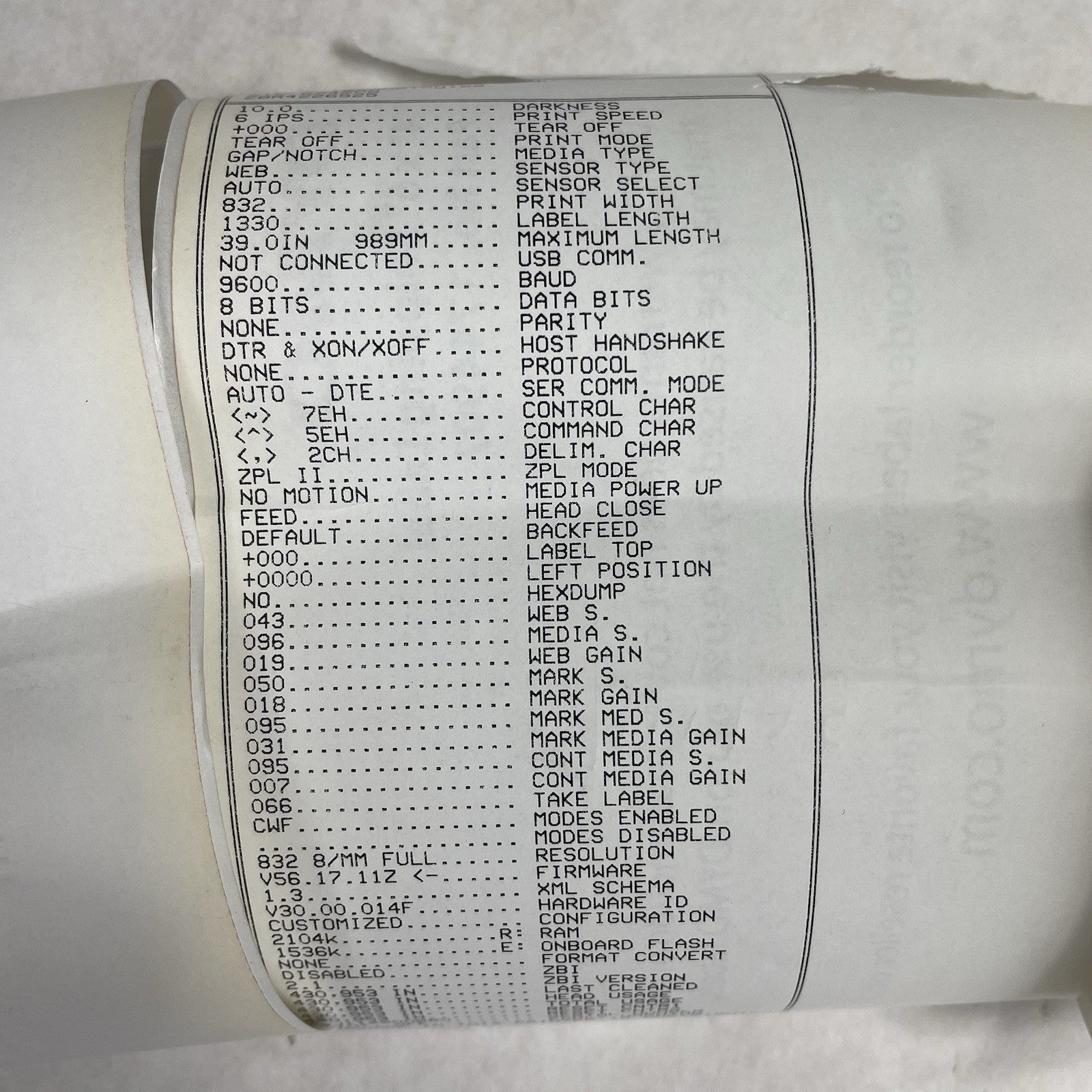Zebra GX420t USB Thermal Transfer Label Printer Tested Missing Back Panel