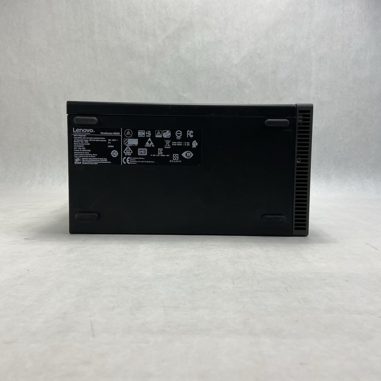 Lenovo ThinkCentre M920T MT Intel Core i5-8500 3GHz 8GB RAM No HDD No OS7