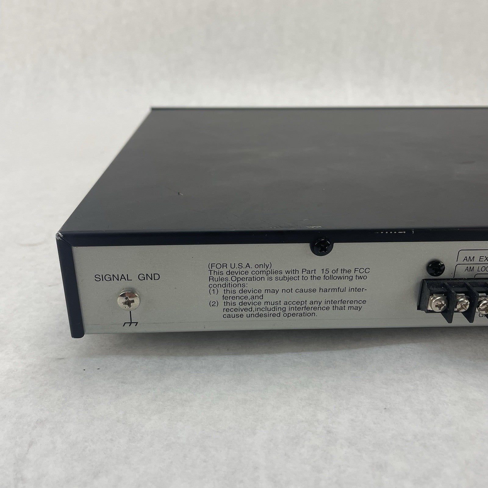 TOA DT-930 AM/FM Synthesizer Tuner No Power Cord8