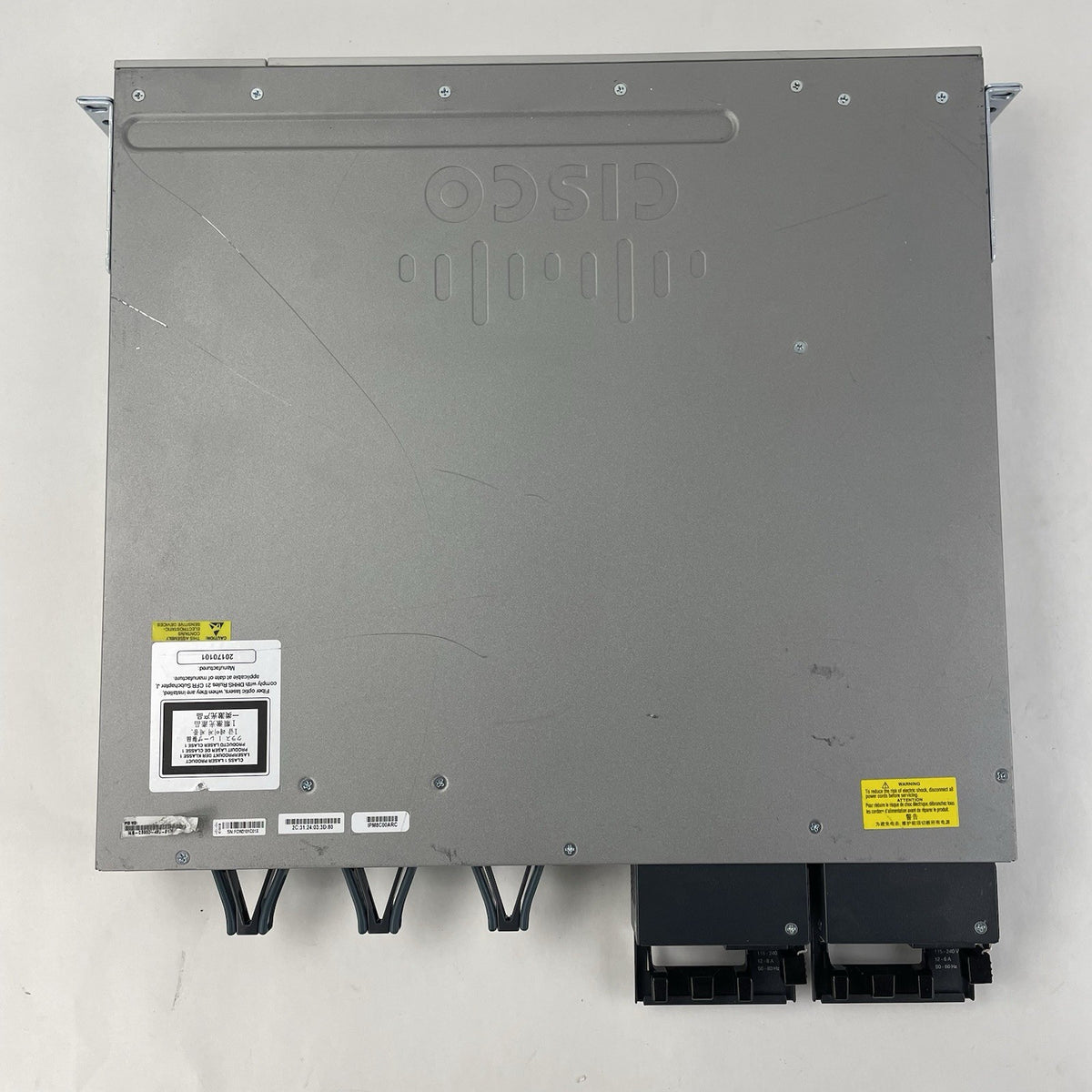 Cisco WS-C3850-48U-S 48-Port V06 Switch 2x PSU Tested & Reset9