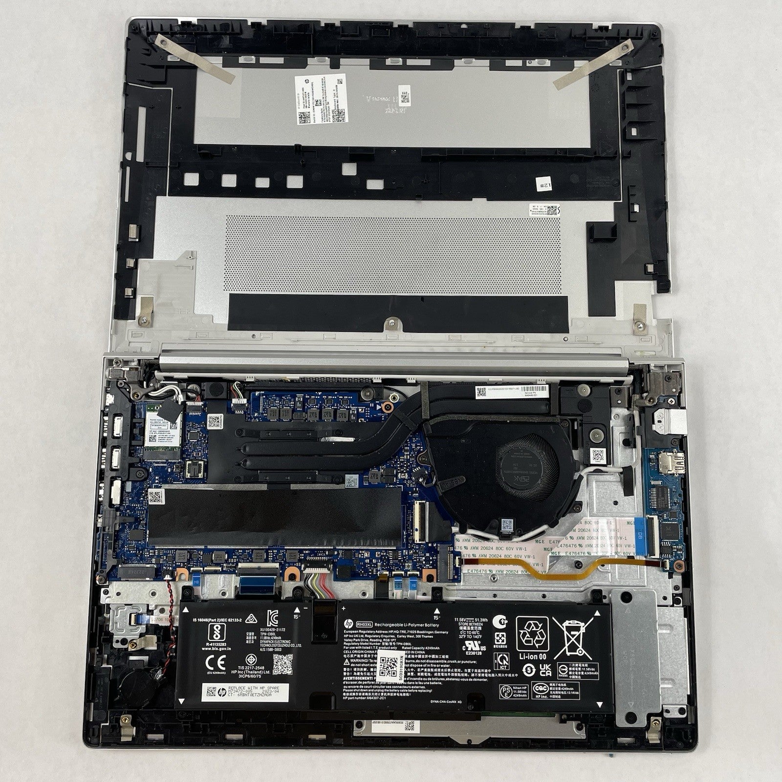 HP EliteBook 655 G9 15.6" AMD Ryzen 5 Pro 5675U 2.30 GHz 8 GB RAM No SSD/OS/AC16