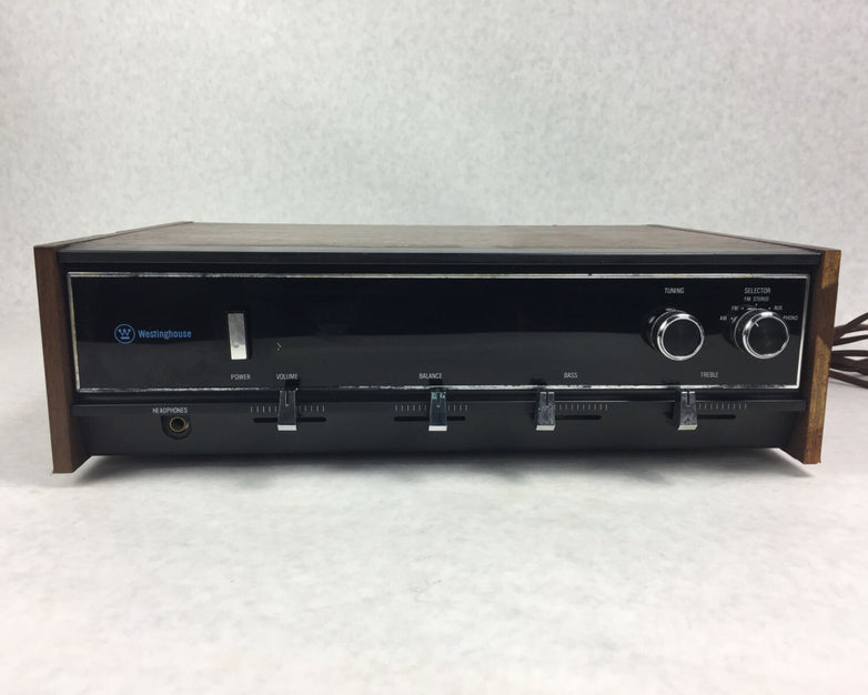 Vintage Westinghouse RCF 9610A  AM FM Stereo Receiver  Tested and Works
