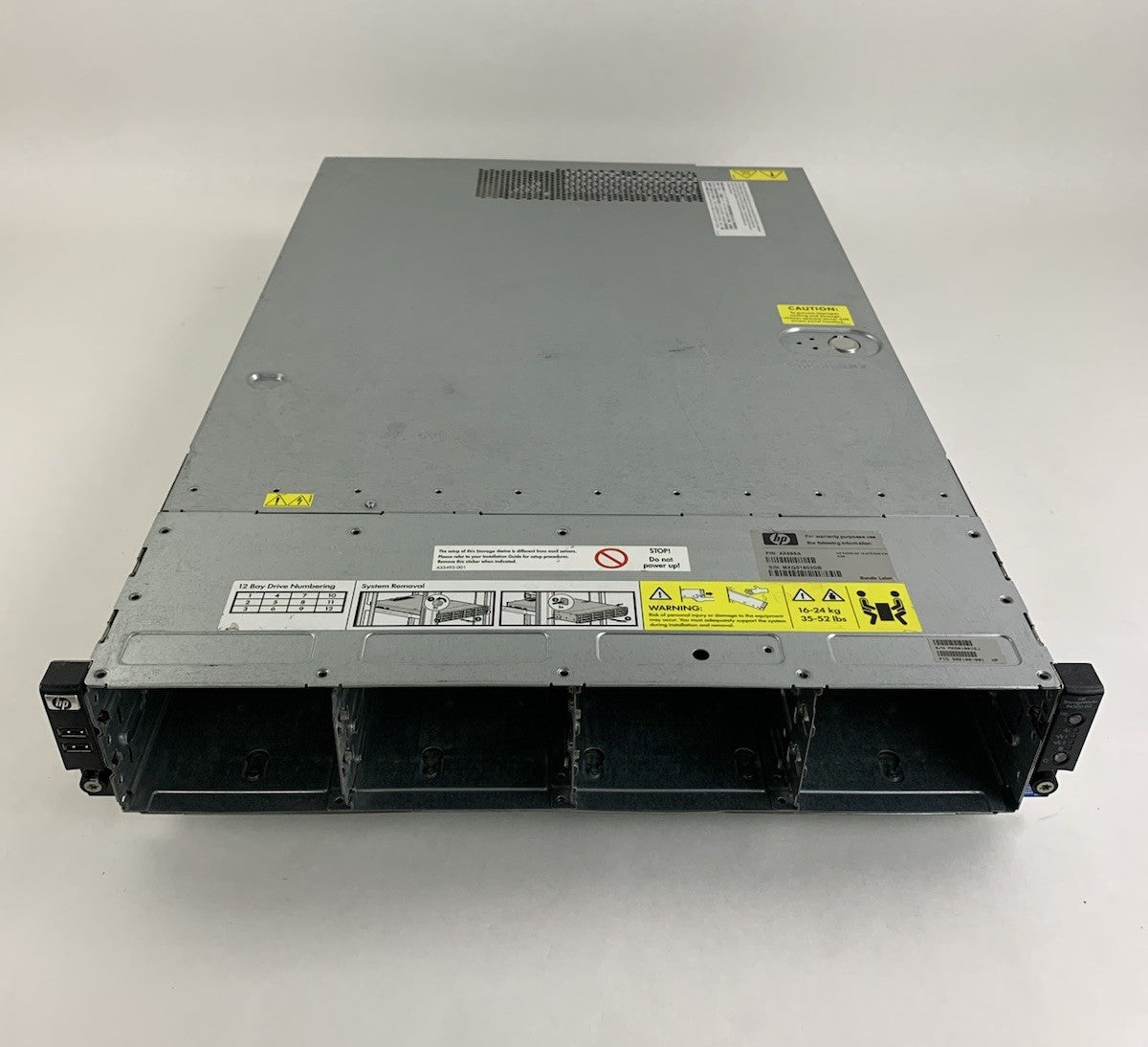 HP StorageWorks P4500 G2 Server 1x Xeon E5520 2.26GHz 4GB RAM No HDD/OS1
