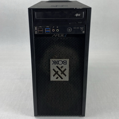 Boxx Apexx 2 Workstation ATX Mid Tower Computer Case with 550W Power Supply