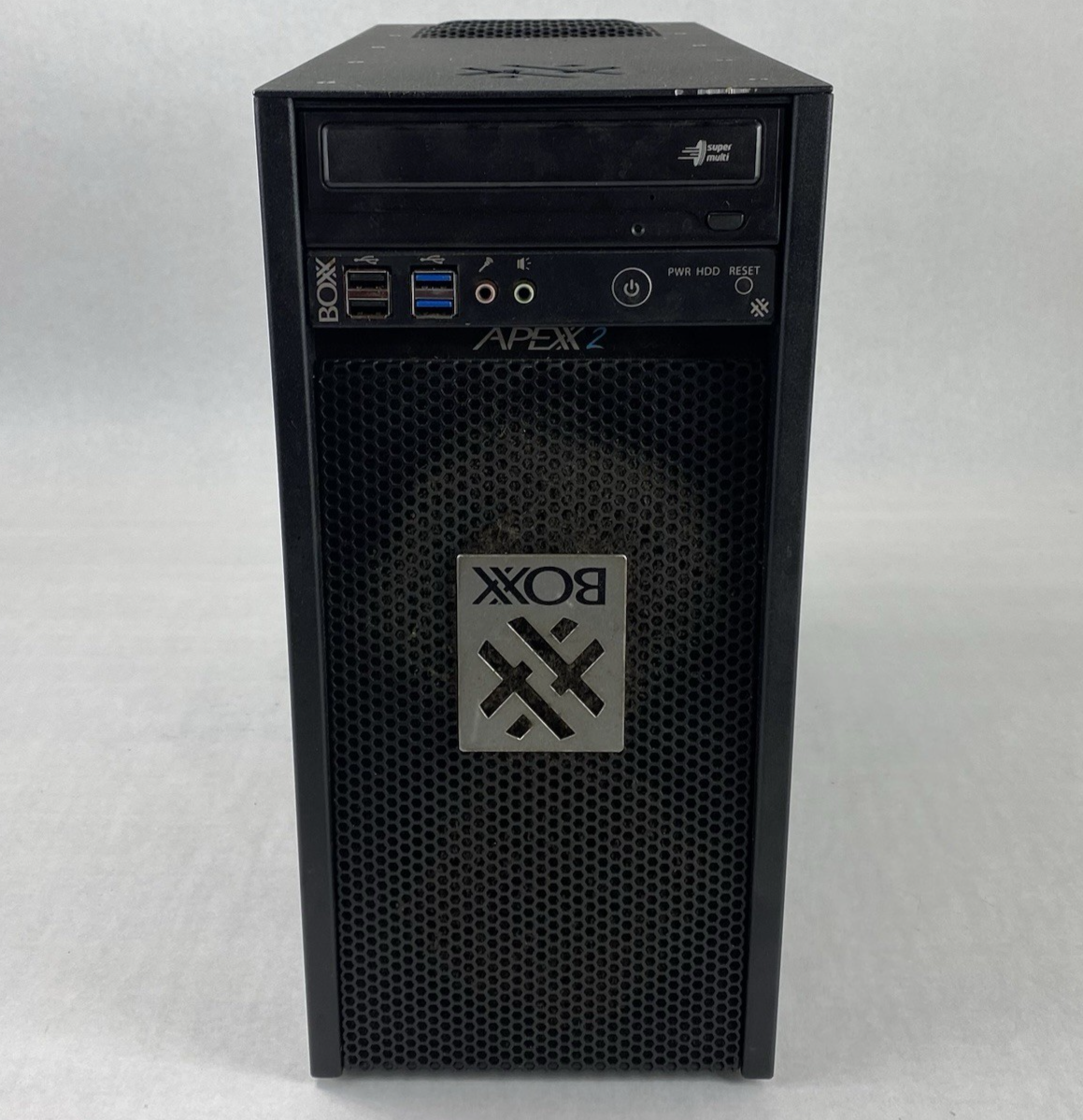 Boxx Apexx 2 Workstation ATX Mid Tower Computer Case with 550W Power Supply
