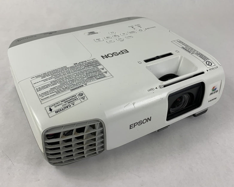 Epson PowerLite 98H H687A LCD Lamp Projector 3399 Lamp Hours - No Remote