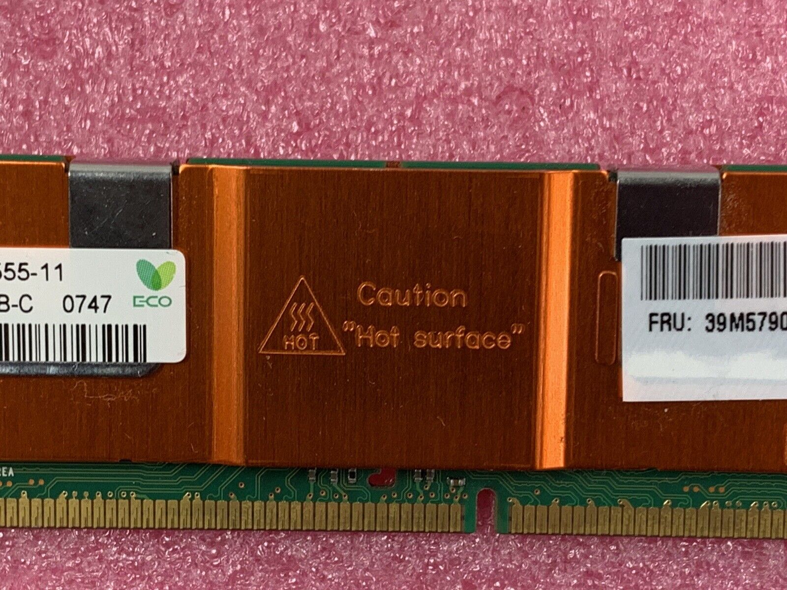 Hynix 4GB Kit 2x2GB 2Rx4 PC2-5300F-555-11 HYMP525F72CP4D2-Y5
