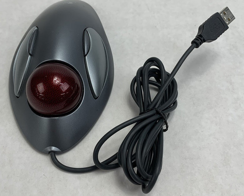 Logitech T-BC21 Wired-USB Trackball Mouse