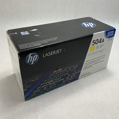 HP Laserjet 504A CE252A Yellow Print Cartridge Exp: Jul 2017