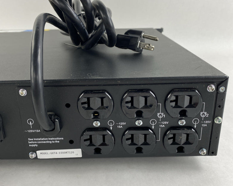 Emerson GXT4-1500RT120 Liebert GXT4 AC Power System 1500VA 120V