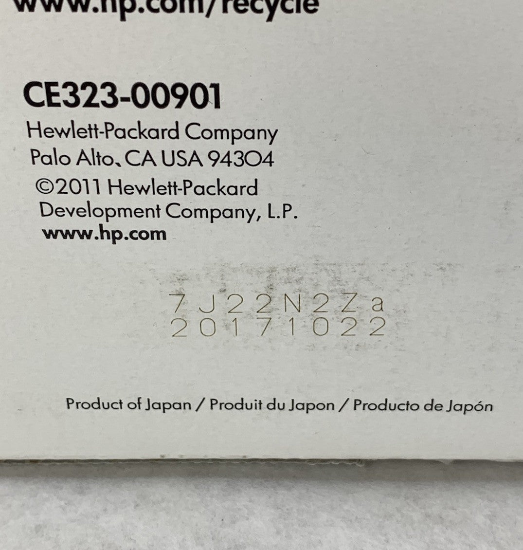 HP LaserJet 128A CE323A Magenta Print Cartridge Exp: Oct 20175