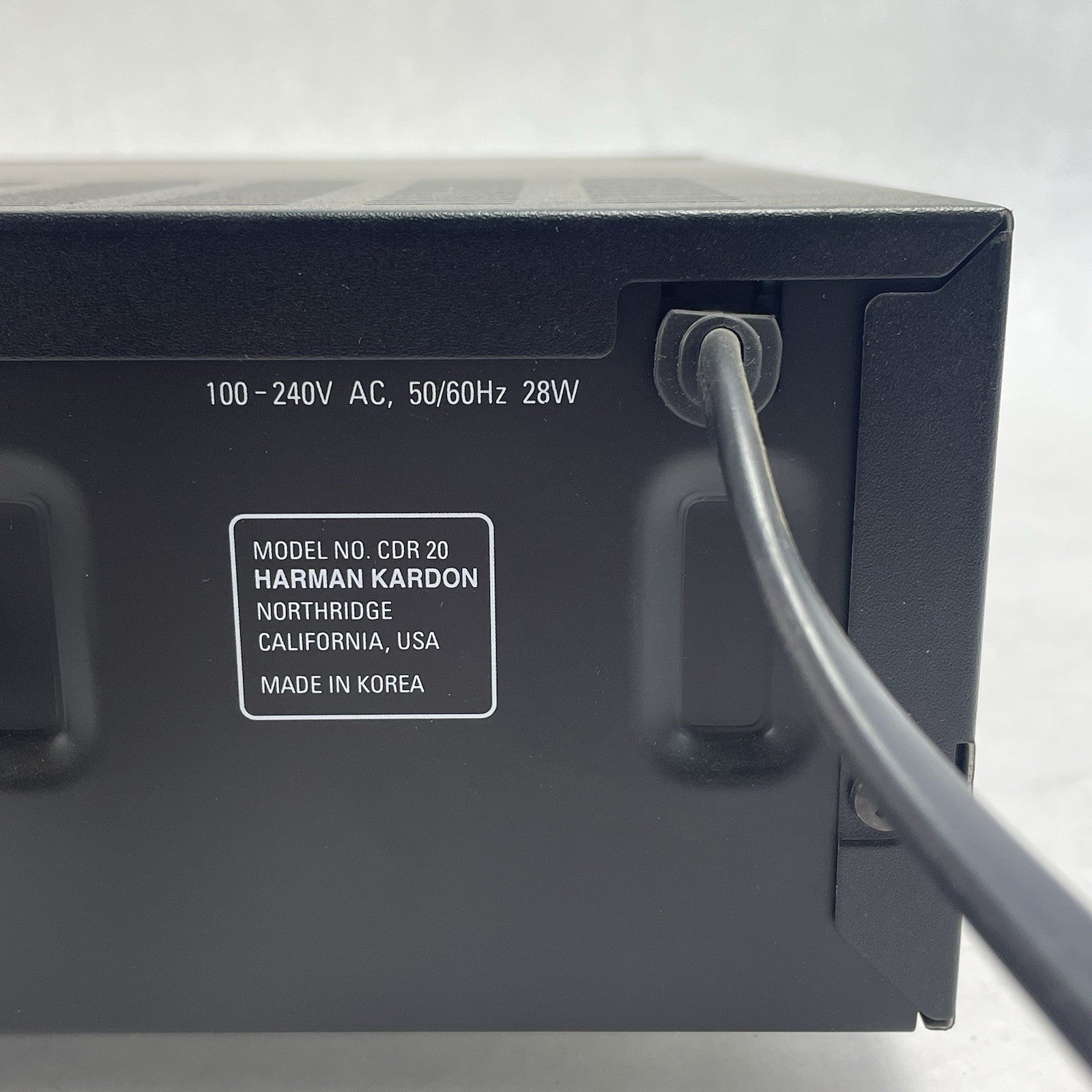 Harmon Kardon CDR 20 Dual CD Recoder For Parts or Repair8