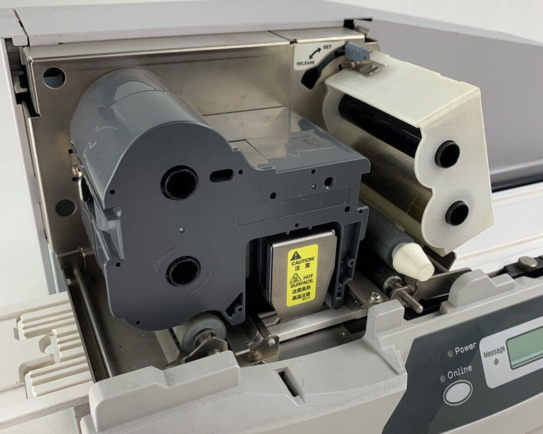 ABB HTP500 Thermal Transfer Marking System Powers on Bad Cover Hinge