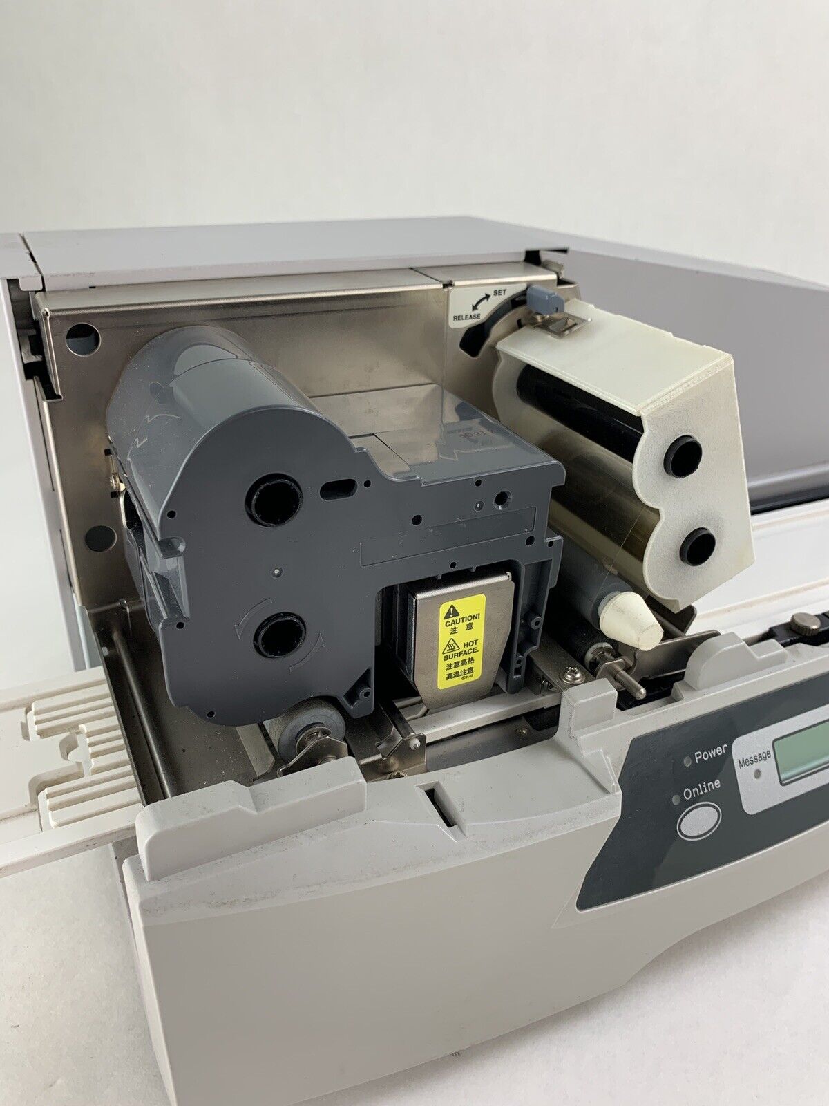 ABB HTP500 Thermal Transfer Marking System Powers on Bad Cover Hinge