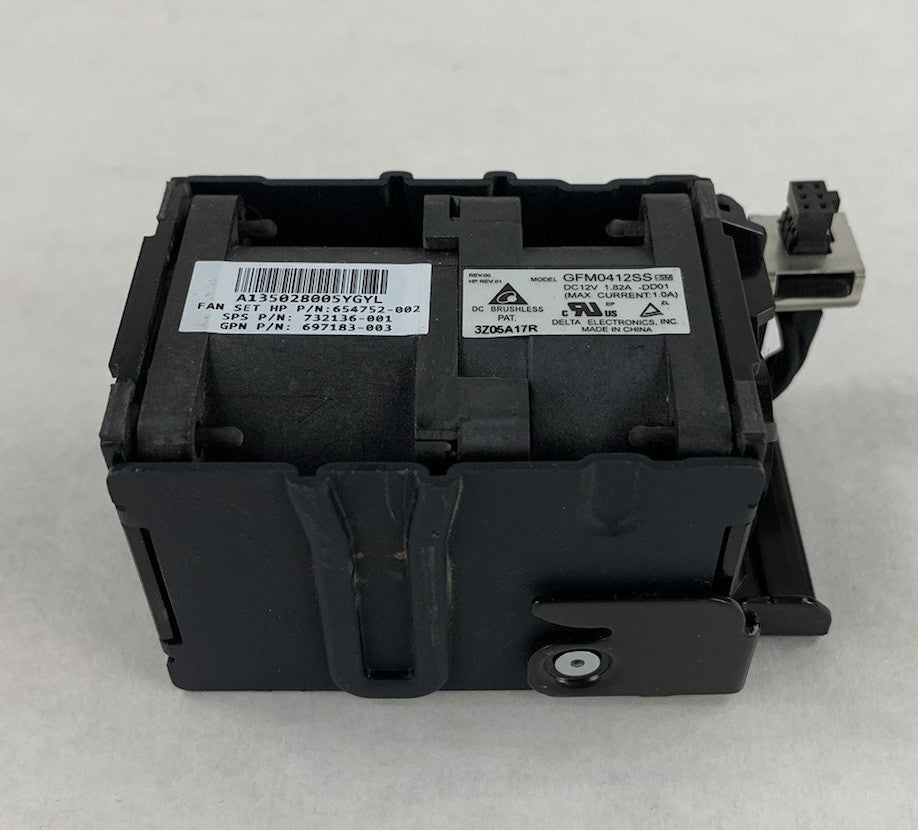 Delta 654752-002 GFM0412SS Server Fan (Lot of 2)