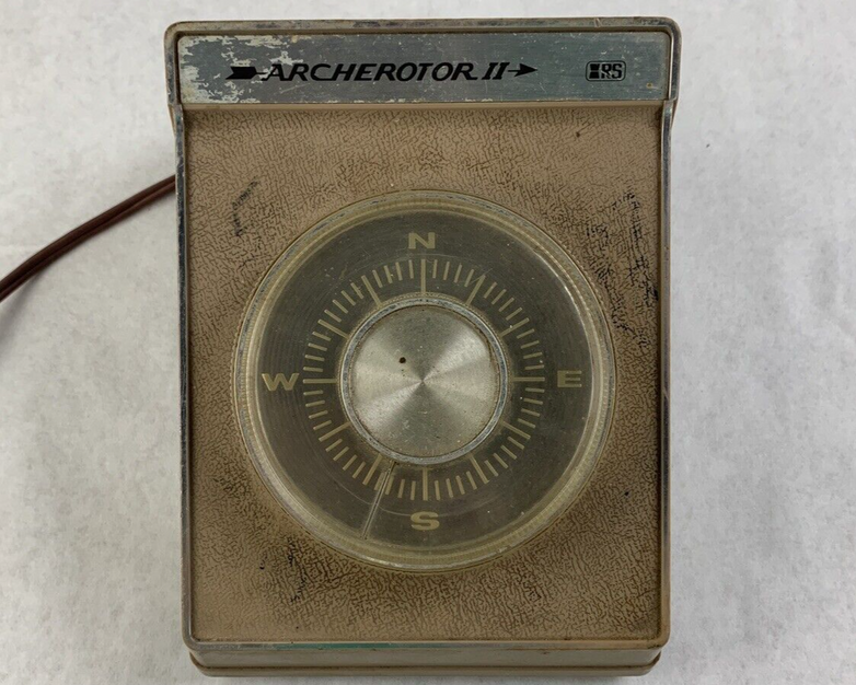 Radio Shack Archerotor II Antenna Rotor 15-1223 CB Frayed Cord Untested