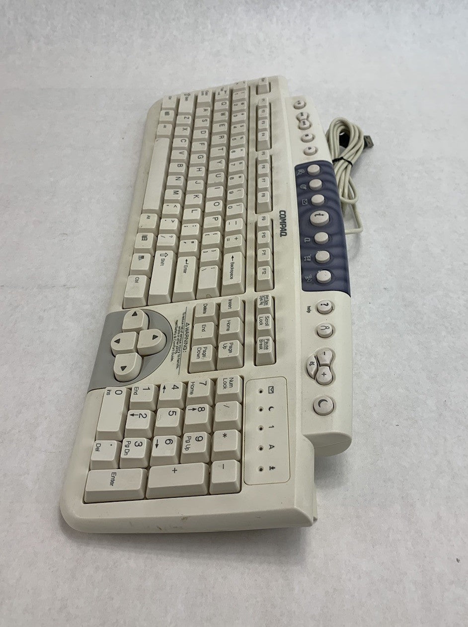 Compaq KU-9978 USB-Wired Vintage Keyboard