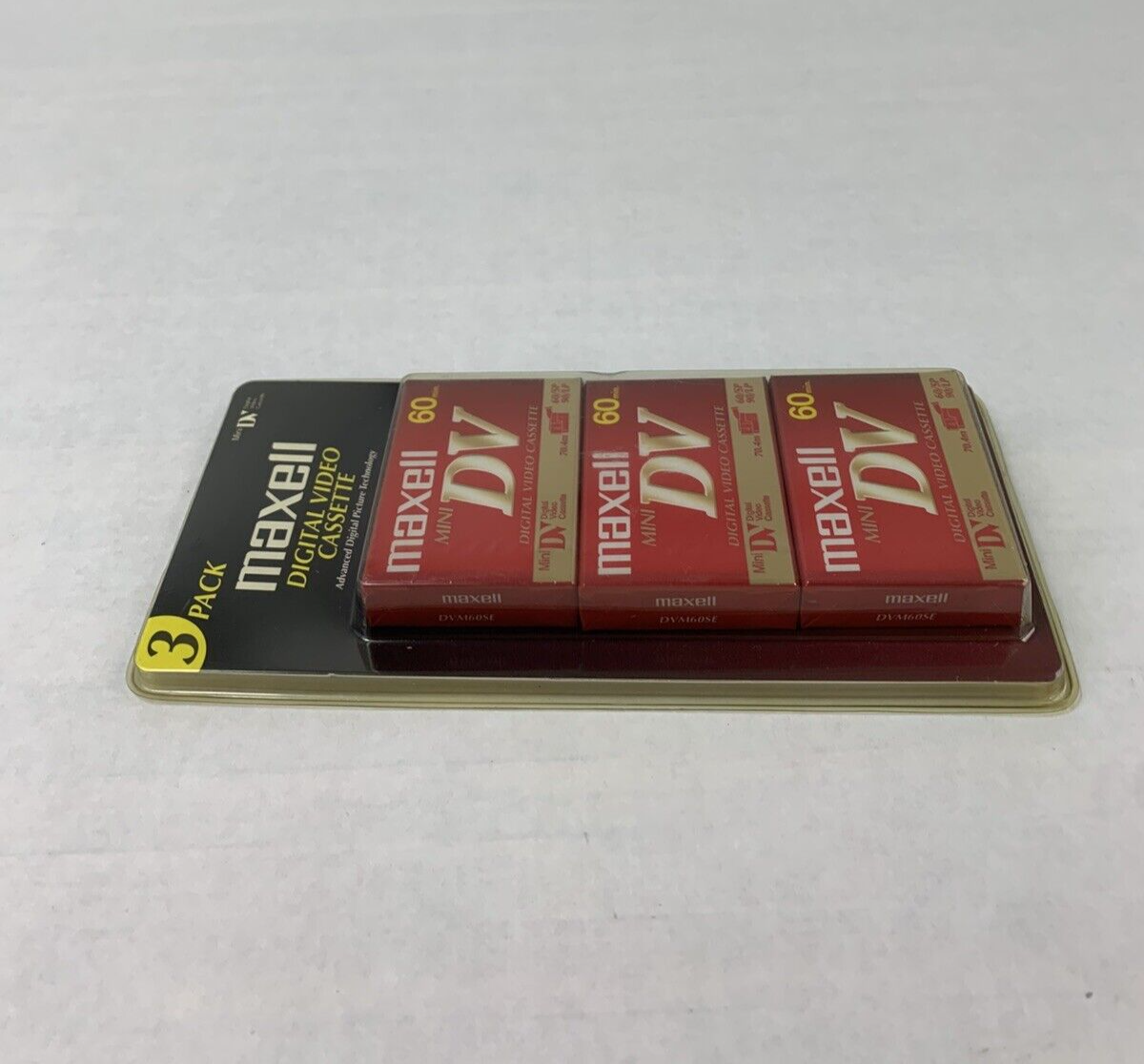 3-Pack Maxwell DVM60SE Digital Video Cassette